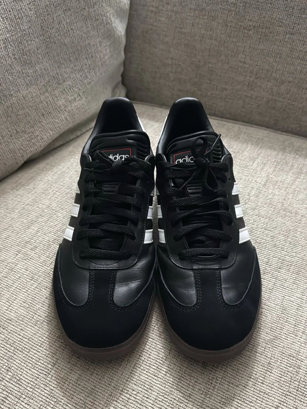 adidas Black and White Samba Sneakers